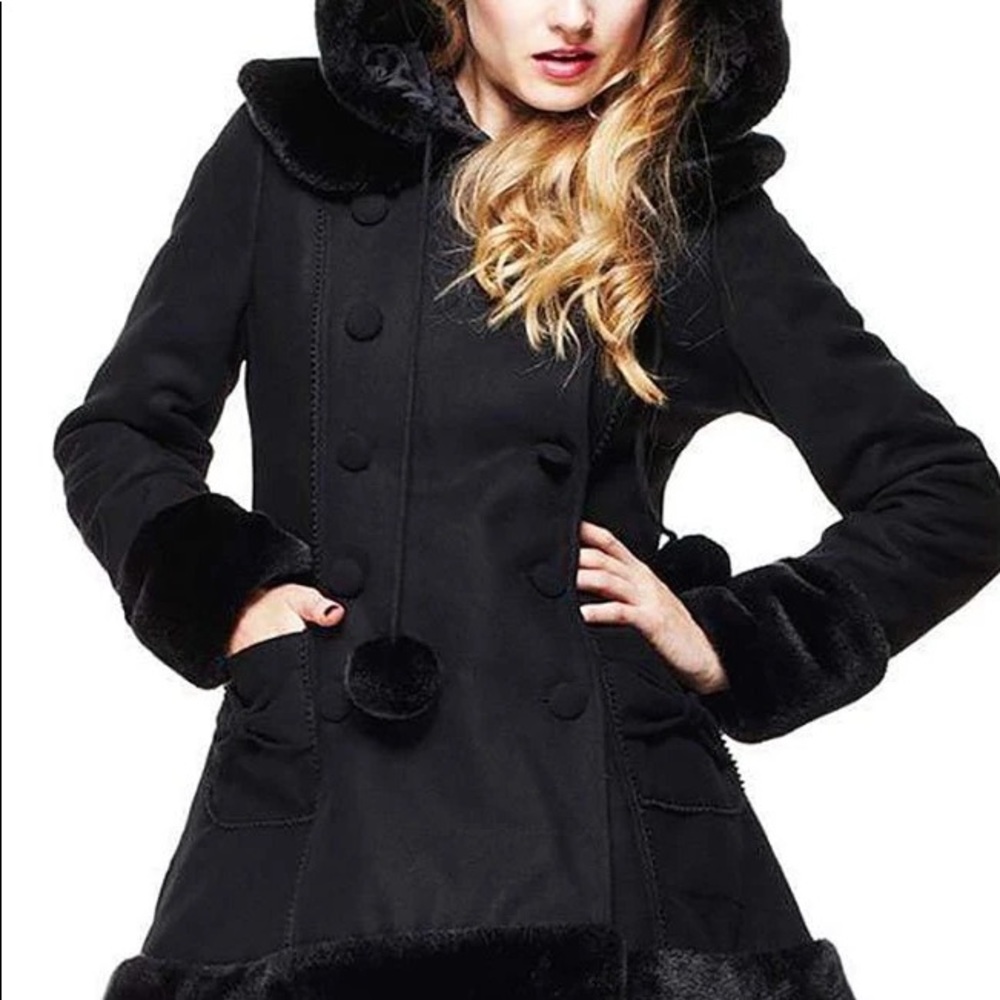 Sarah Jane Hell Bunny Coat Black size 3X